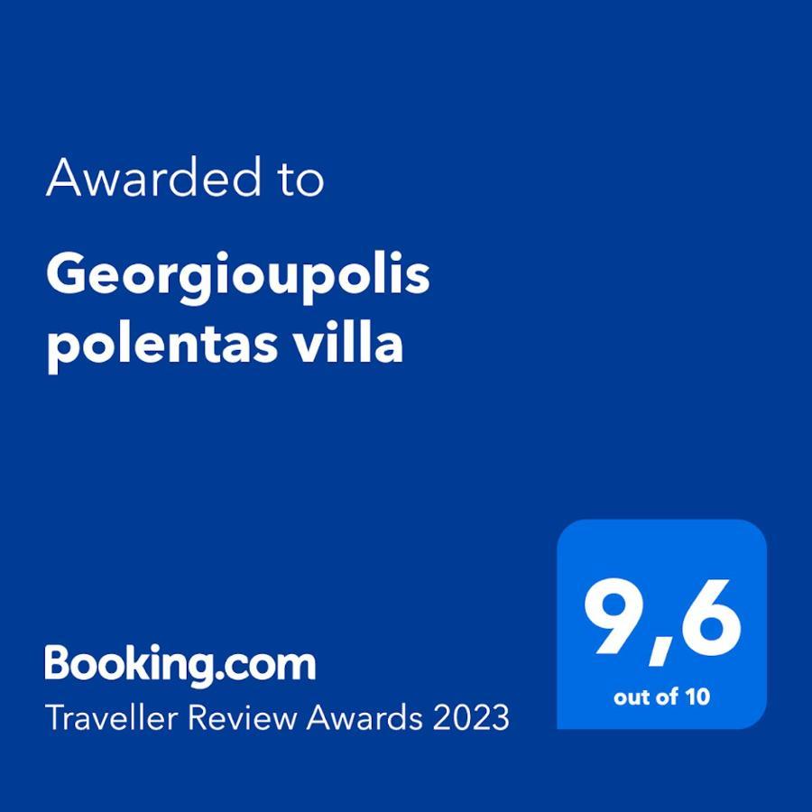 Georgioupolis Polentas Villa Bagian luar foto