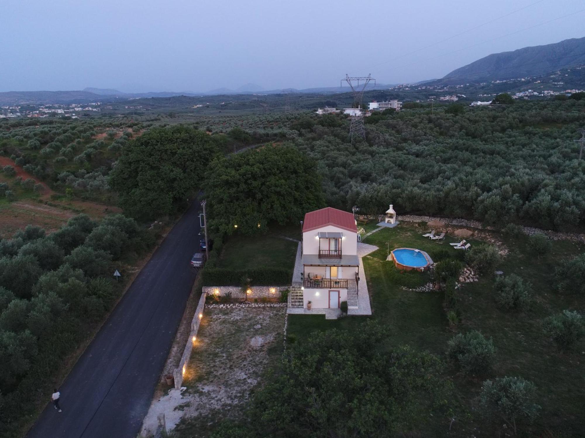Georgioupolis Polentas Villa Bagian luar foto